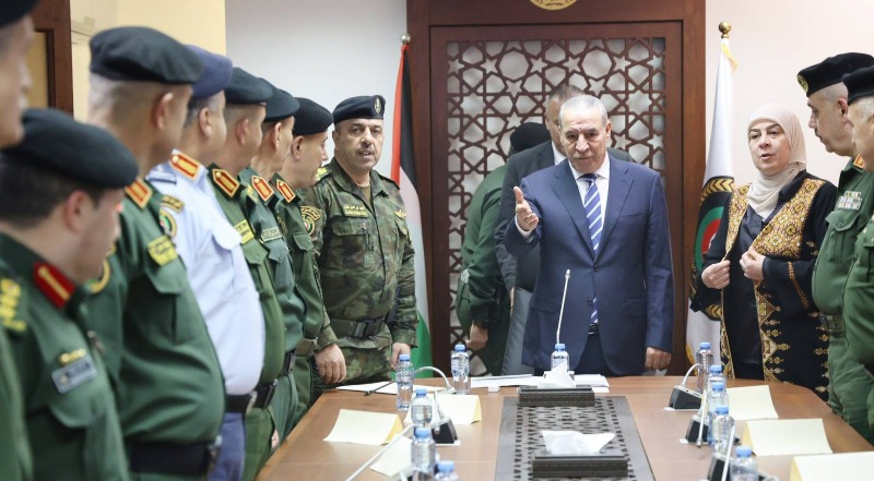 حسين الشيخ يزور "قوات الأمن الوطني الفلسطيني" في رام الله مثمناً الجهود التي تبذلها