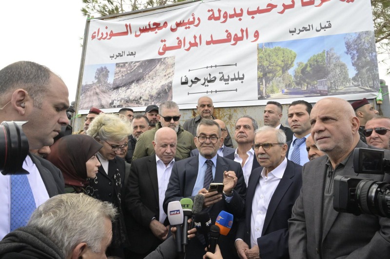 الرئيس سلام من يارين وطيرحرفا: الدولة موجودة لتبقى لا لتزور وترحل
