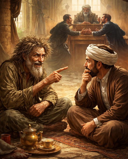 "المجنون الحكيم"!