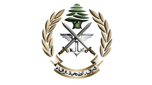 بيان صادر عن قيادة الجيش – مديرية التوجيه