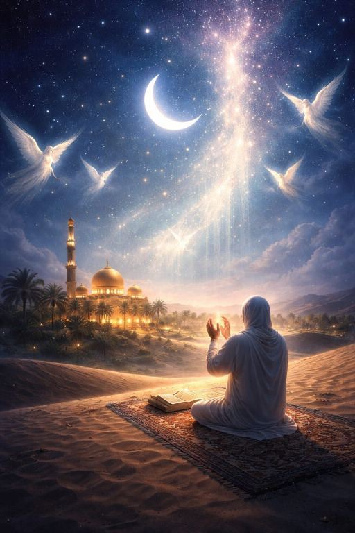 "ليلةُ القَدْر… نَفَحاتُ السَّماءِ في صمتِ الأرض"!