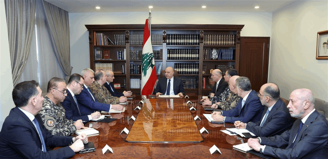 الرئيس عون يترأس اجتماعاً أمنياً لمتابعة الاعتداءات الإسرائيلية والتطورات الميدانية