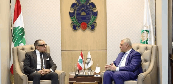 اللواء شقير يبحث مع السفير المصري تطورات الأوضاع في لبنان والمنطقة