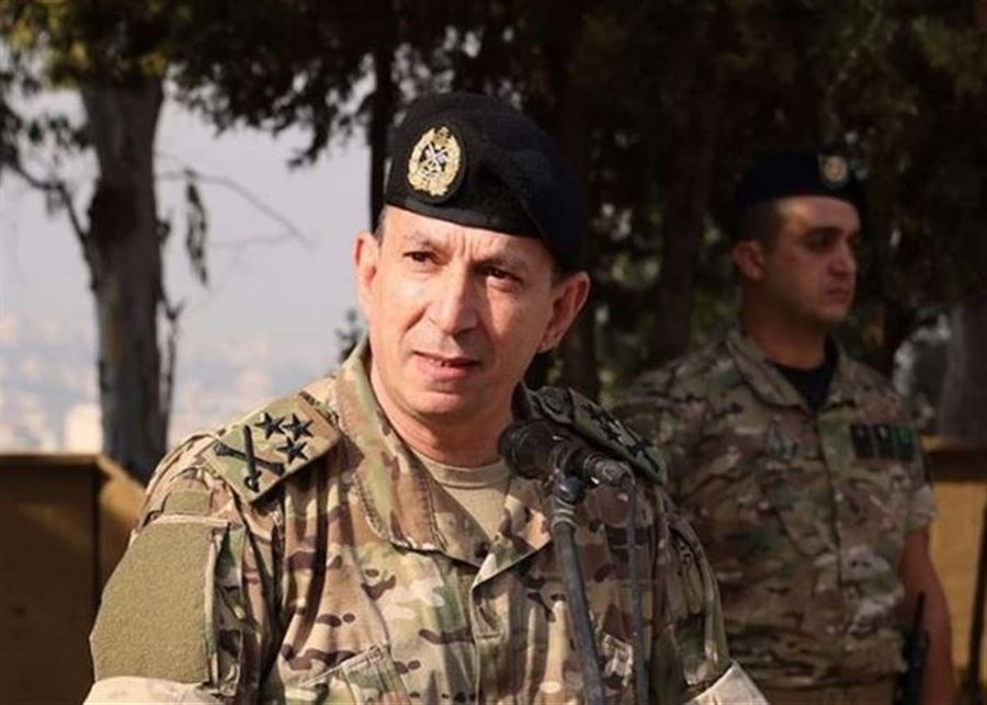 قائد الجيش العماد هيكل يتفقد عددًا من الوحدات في بيروت وصيدا