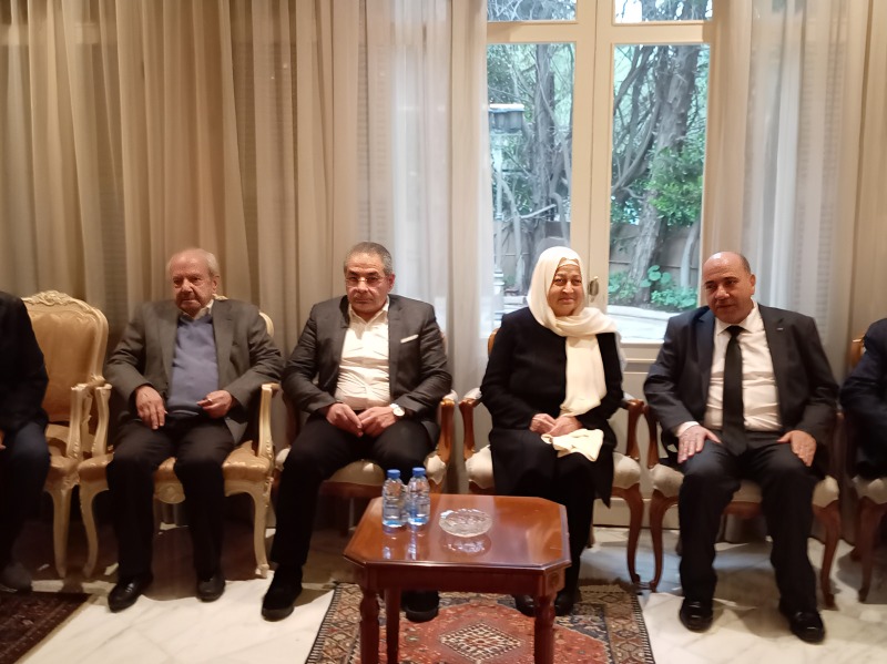 بهية الحريري تقدم تعازي الرئيس سعد الحريري للسفير الأردني والإعلامي منير الحافي.. وتعزي المونسنيور عبدو أبو كسم