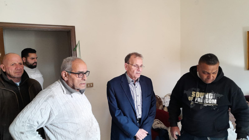 النائب البزري يتفقّد منطقة الدكرمان ويطلع على الأضرار