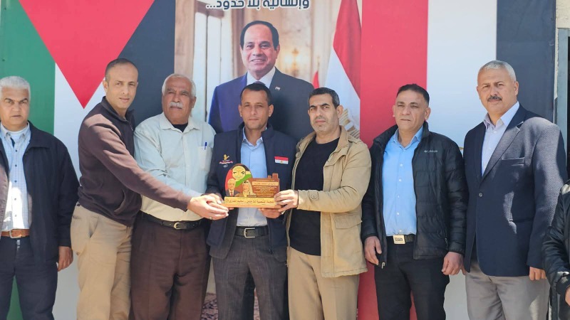 دائرة شؤون اللاجئين واللجان الشعبية تبحث مع اللجنة المصرية تعزيز التعاون الإغاثي لدعم صمود أبناء شعبنا