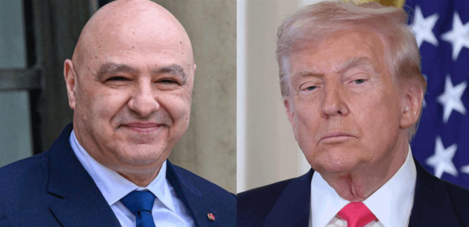 اتصال بين الرئيسين عون وترامب.. وتشديد على التوصل إلى وقف النار في أسرع وقت
