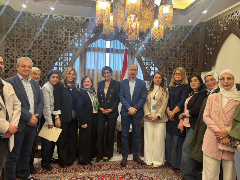 تمارا الزين تطلق من صيدا مبادرة بيئية لتحسين مراكز النزوح بدعم أوروبي