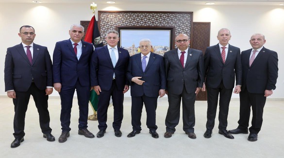 أعضاء مجلس إدارة سلطة النقد يؤدون اليمين القانونية أمام الرئيس عباس