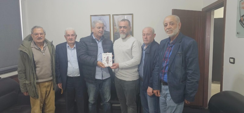 د. أبو العينين يستقبل وفدًا من هيئة التوجيه السياسي والمعنوي في لبنان
