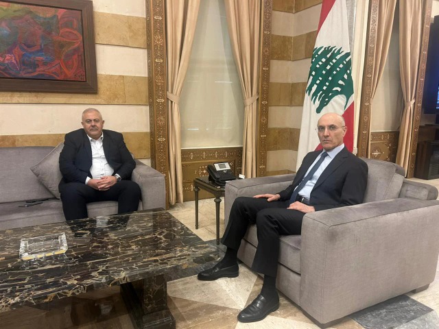 الحجار بحث مع محافظ بيروت في شؤون العاصمة