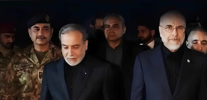 قاليباف وعراقجي في قطر