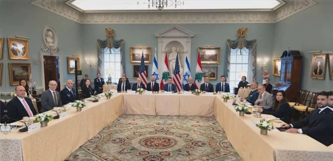 البيان اللبناني الإسرائيلي المشترك: وقف اطلاق نار شامل مقابل إخلاء "الحزب" من جنوب الليطاني