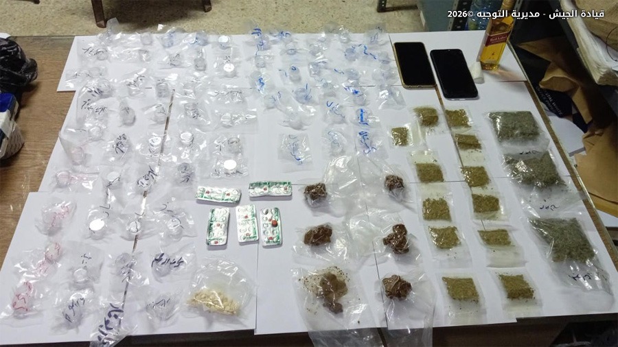 الجيش يوقف 16 شخصًا ضمن إطار ملاحقة المخلين بالأمن في مختلف المناطق اللبنانية