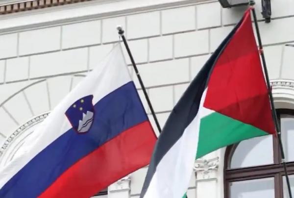 بالفيديو - رئيسة سلوفينيا تُعلن رفع "العلم الفلسطيني" فوق القصر الرئاسي
