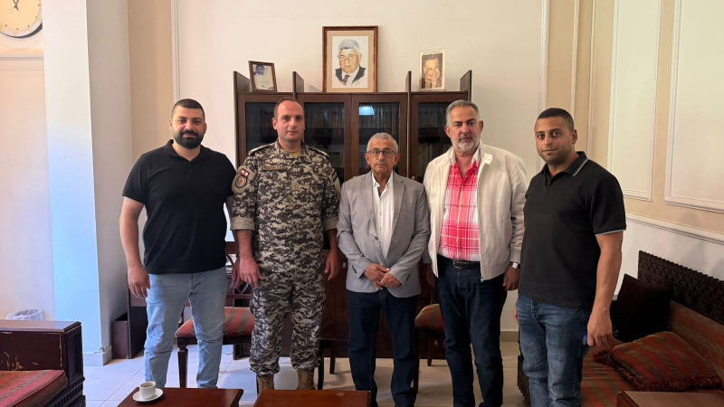 النائب سعد يستقبل مسؤول منطقة صيدا في أمن الدولة