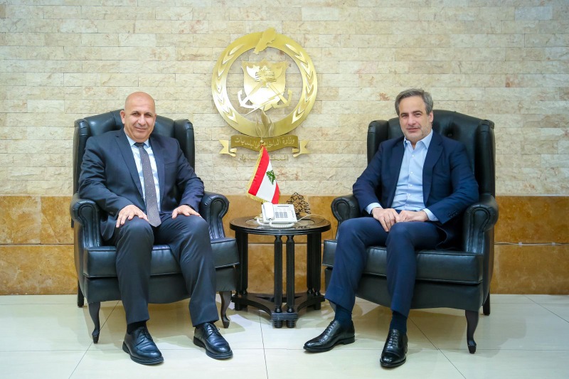 المدير العام للدفاع المدني اللبناني يستقبل النائب ميشال معوض