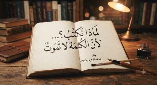لماذا نكتب؟... لأن الكلمة لا تموت