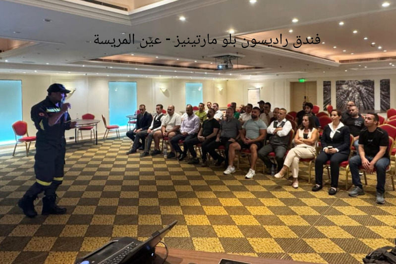 الدفاع المدني ينفّذ تدريبات متخصصة على إخماد الحرائق والإخلاء الآمن