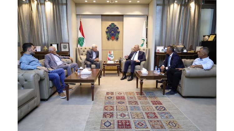 اللواء شقير يبحث مع اتحاد بلديات العرقوب في تداعيات العدوان الإسرائيلي على المنطقة الحدودية