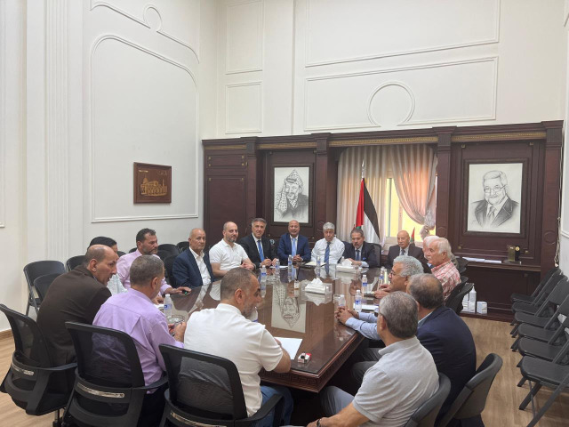 اجتماع لجنة المتابعة لانتخابات المجلس الوطني الفلسطيني في الخارج - لبنان