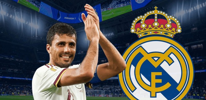 القميص 16 ينتظره.. رودري يقترب من ريال مدريد