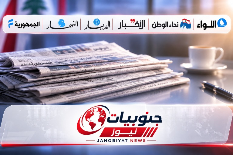عناوين الصحف ليوم الاثنين 10-08-2026