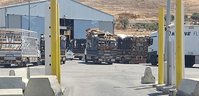 بعد تشغيله بفترة قصيرة.. عطل يصيب جهاز السكانر عند نقطة المصنع الحدودية