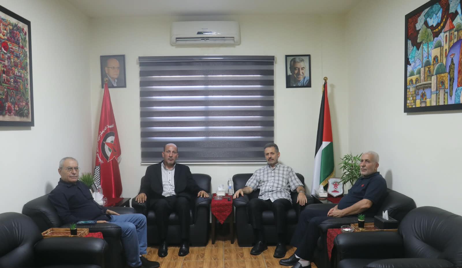 "الجبهة الديمقراطية" تستقبل قيادة حركة "الجهاد الإسلامي" وتؤكدان ضرورة تعزيز الوحدة الوطنية والعمل الفلسطيني المشترك