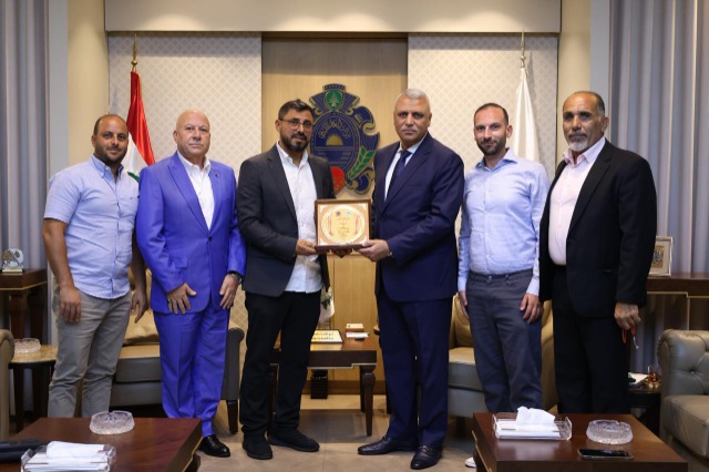 اللواء شقير يستقبل وفد بلدية العباسية ويبحث سبل تعزيز التنسيق الأمني