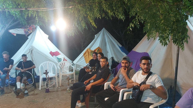 اختتام النشاط الكشفي الصيفي لمفوضية الجنوب في "الكشاف العربي" بمخيم تدريبي وسهرة نار كشفية