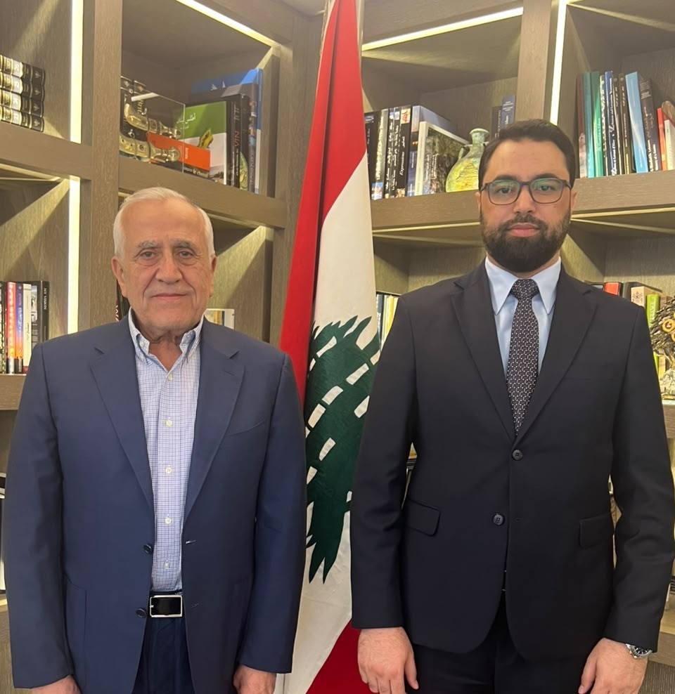 ​الرئيس سليمان يستقبل الهزاع: لتطوير العلاقة بين لبنان وسوريا بما يخدم المصلحة المشتركة