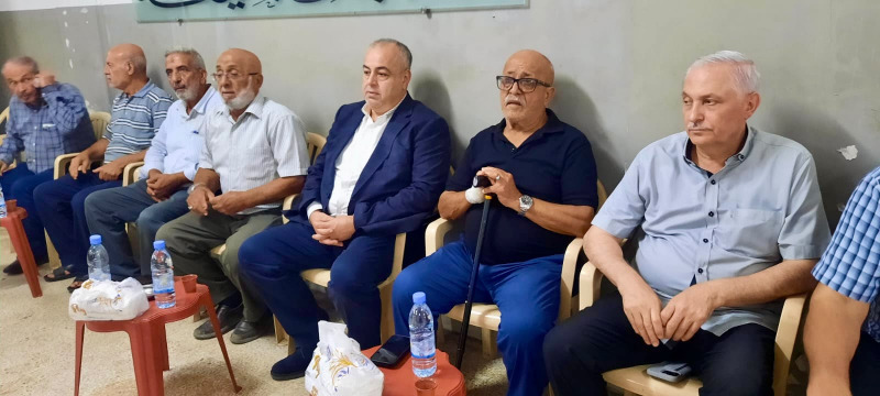 ذكرى ثالث المرحوم نورالدين سامي زعيتر في مخيم عين الحلوة بحضور حشد من الفاعليات