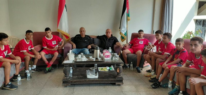 أطفال الجليل الفلسطيني - مخيم برج الشمالي بمضافة المختار دكور بالمعشوق
