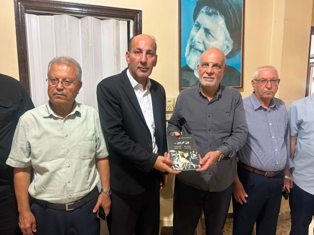 "الجبهة الديمقراطية" تبحث مع النائب خريس تطورات الأوضاع الفلسطينية وأوضاع اللاجئين في لبنان