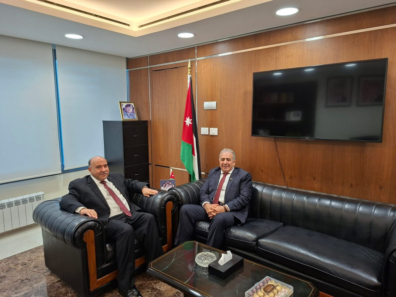 السفير الاسعد يلتقي السفير الاردني في لبنان