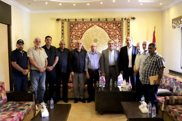"الجبهة الديمقراطية" تلتقي النائب حسن عز الدين