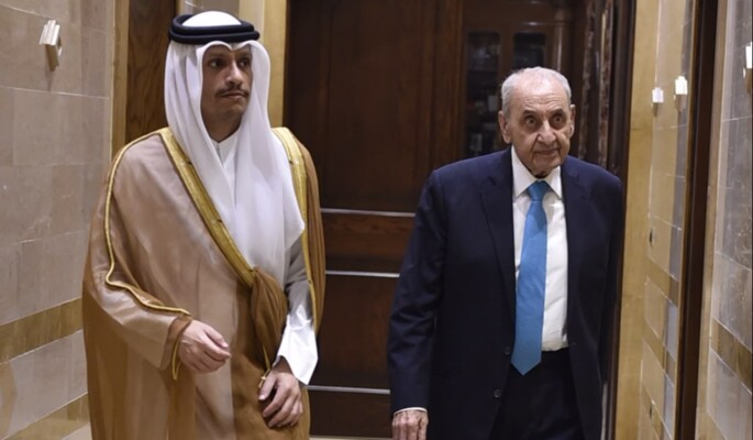 بري يشكر رئيس وزراء قطر على دعم بلاده لسيادة لبنان وتحرير أرضه: مواقفنا متطابقة
