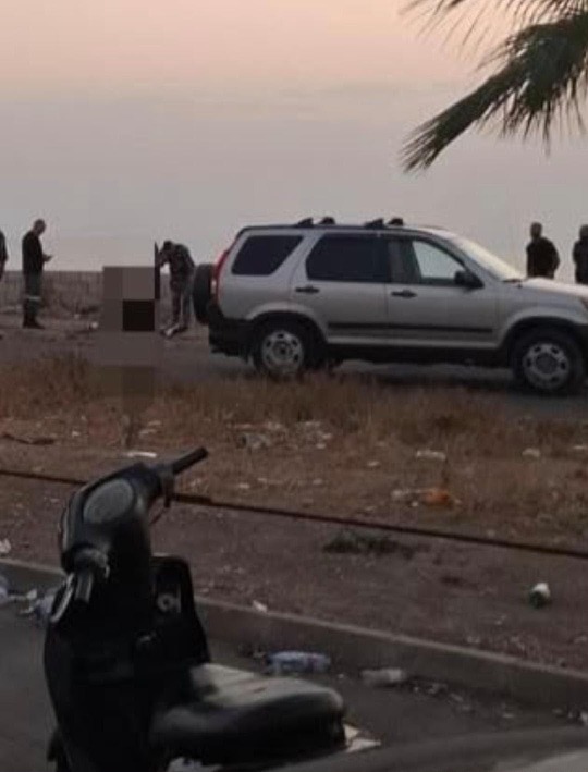 جريمة قتل على مفرق الجية باتجاه الجنوب الآن!