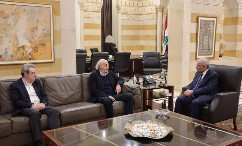الرئيس سلام وجنبلاط يبحثان التطورات السياسية والأوضاع في لبنان والمنطقة