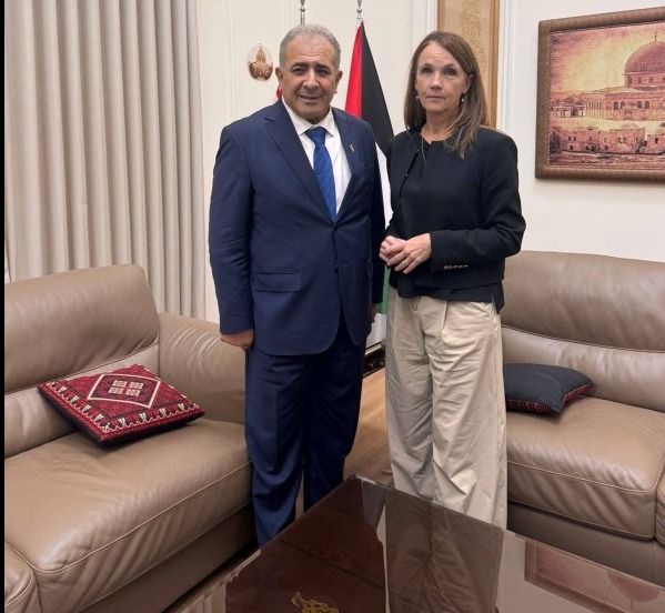 السفير الاسعد يستقبل سفيرة الدنمارك في لبنان
