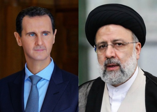الرئيسان الإيراني والسوري يؤكدان موقفهما الداعم للشعب الفلسطيني