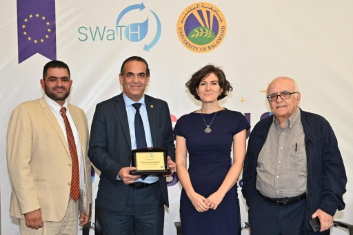 كلية الهندسة في جامعة البلمند تفتتح جدار الإستدامة