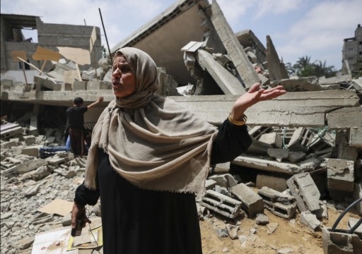 بالفيديو.. صرخة فلسطينية غزاوية فقدت بيتها وعائلتها بالقصف الإسرائيلي