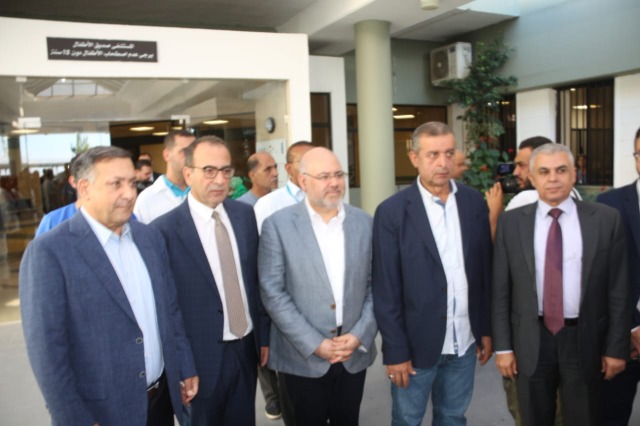 الوزير الأبيض زار مستشفى الرئيس نبيه بري الجامعي الحكومي في النبطية
