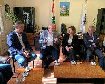 الأبيض يلتقي محافظ النبطية: وزارة الصحة ستكون إلى جانب مستشفيات الجنوب لمواجهة أية تطورات