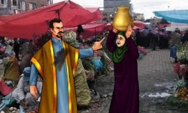 "بائعة السّمن"!