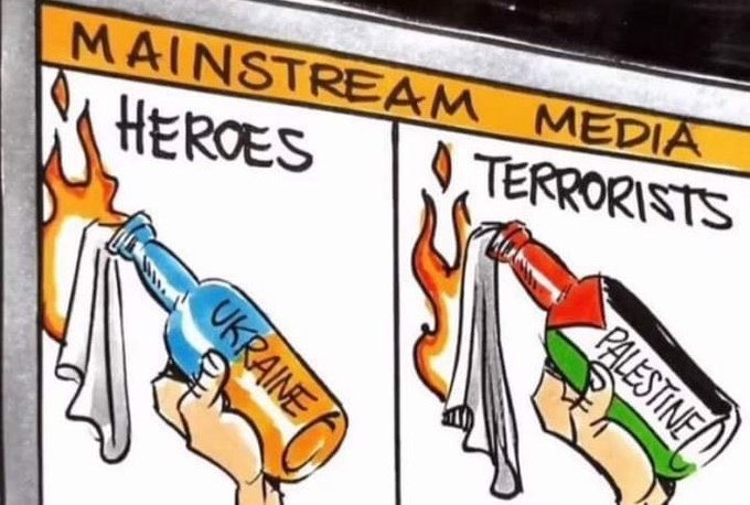 حرب غزة تفضح المعايير الزائفة في الإعلام الغربي