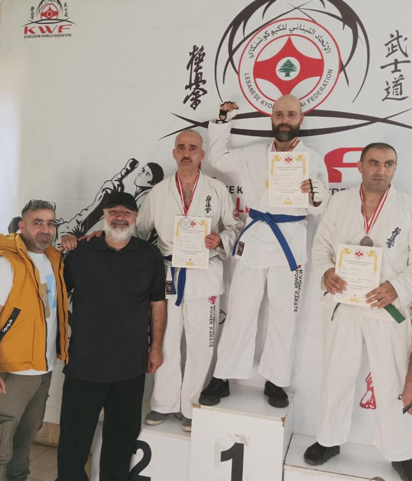 نادي الهدى الرياضي حارة صيدا يشارك بالمرحلة الأخيرة من بطولة لبنان بالكيوشنكاي ويحصد 18 مركزا